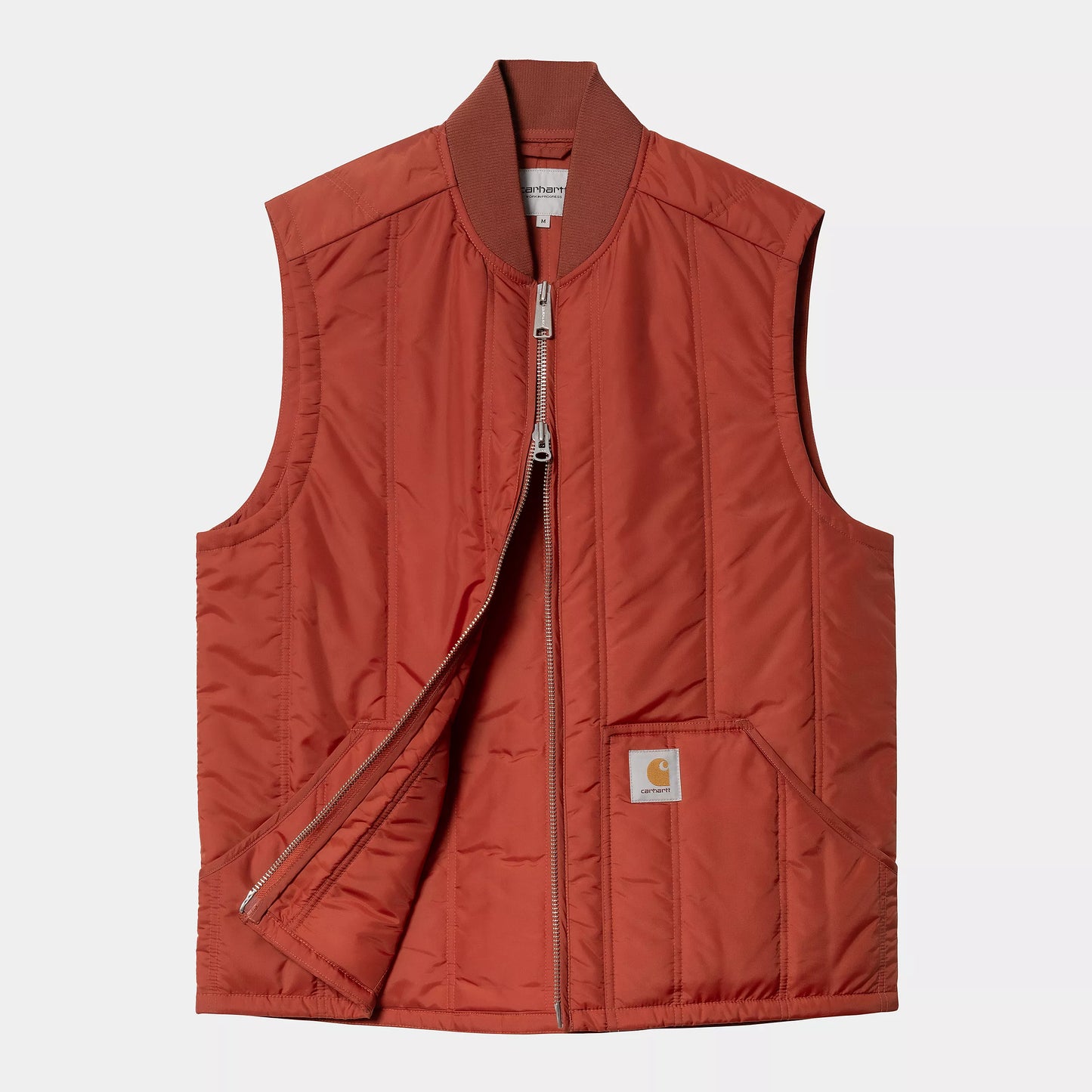 Carhartt WIP Lachlan Vest Liner - Vermillion