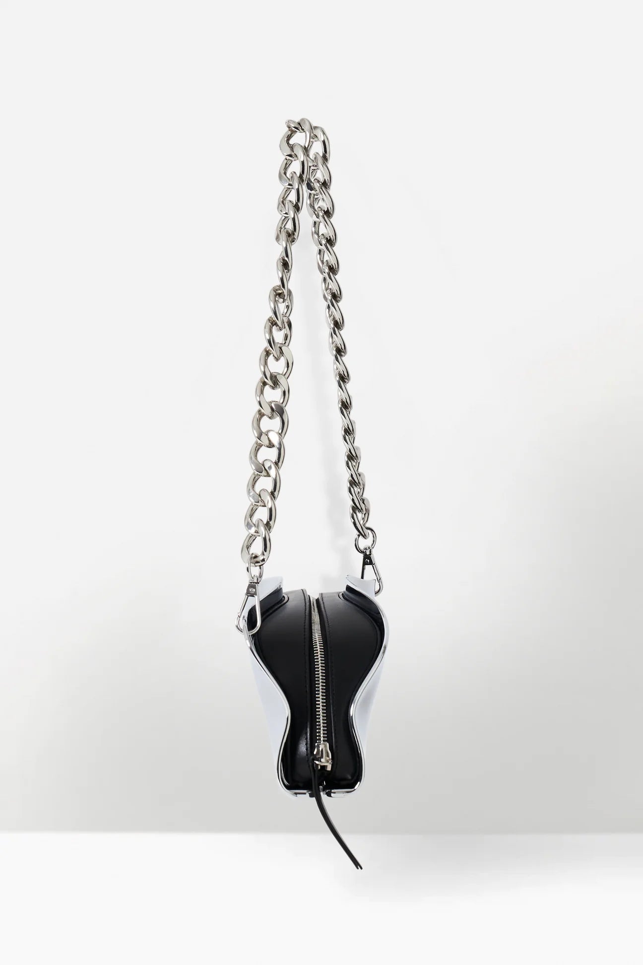 Published By Mayzie Bag - Black/Chrome
