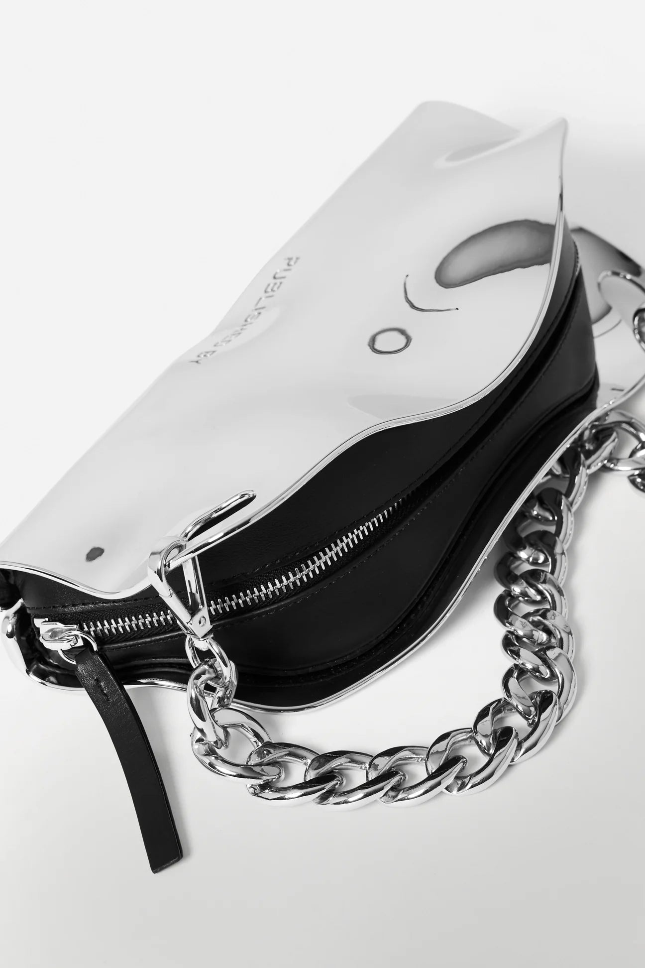 Published By Mayzie Bag - Black/Chrome