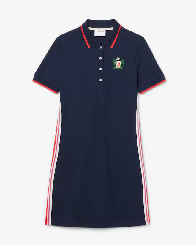 Lacoste French Slim Fit Polo Dress - Navy Blue