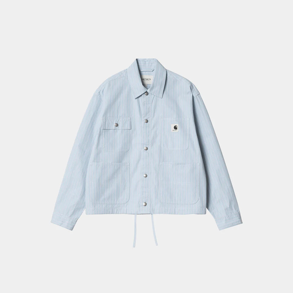 Carhartt WIP W' Nota Shirt Jac - Bova Stripe/Bluebird