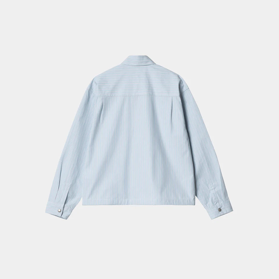 Carhartt WIP W' Nota Shirt Jac - Bova Stripe/Bluebird