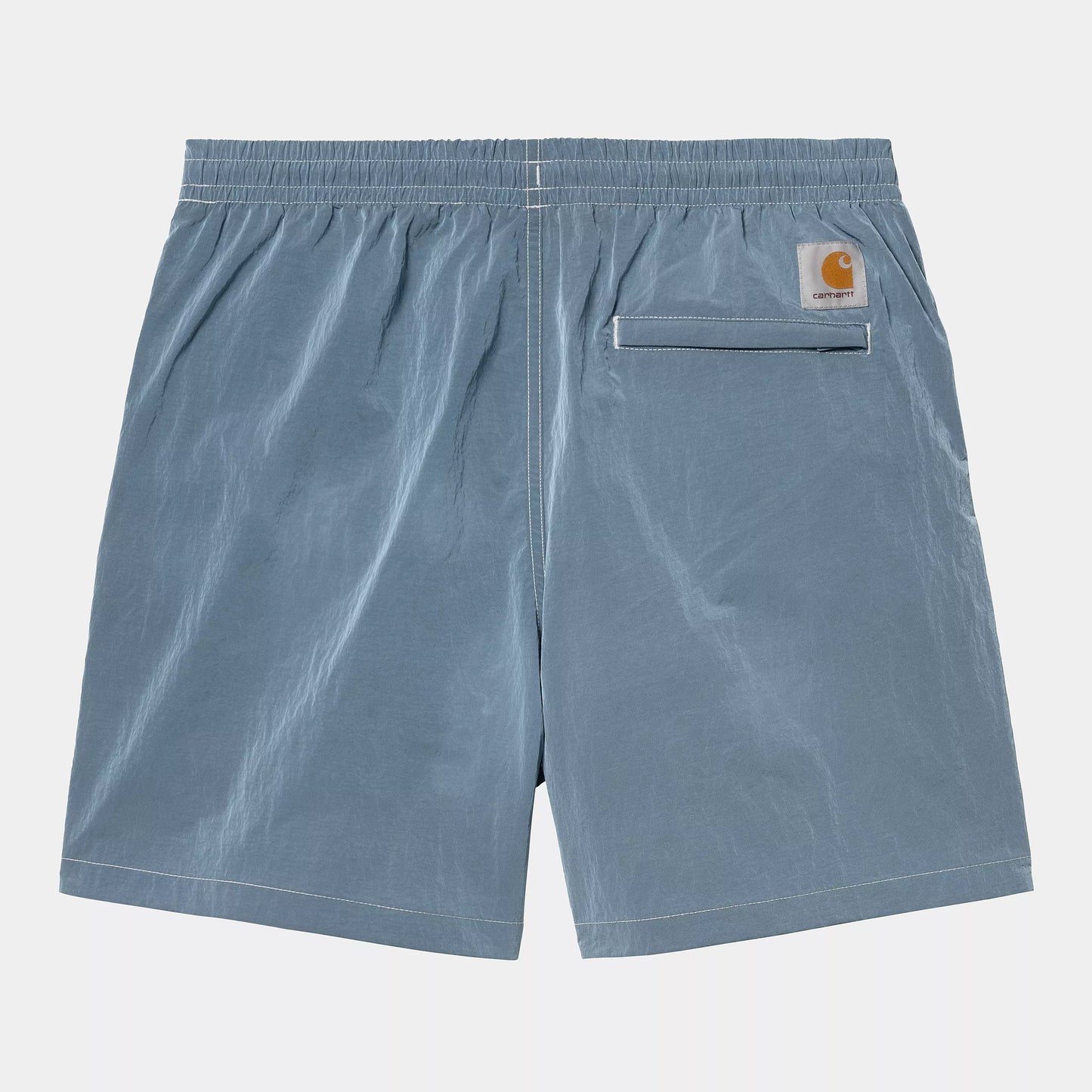 Carhartt WIP Canby Swim Trunks - Clay Blue / White