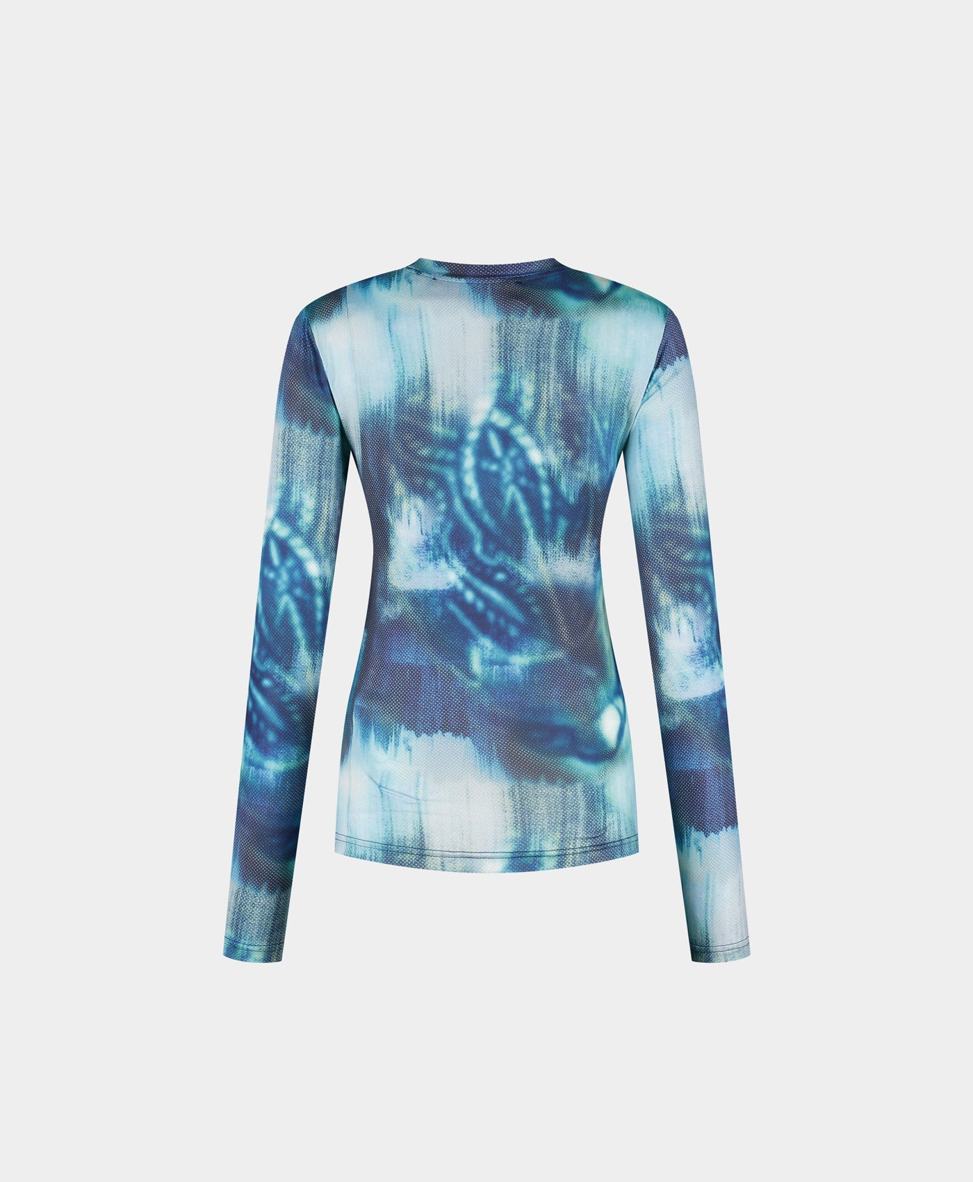 Daily Paper Fitted Braid Ls Tee - Blue