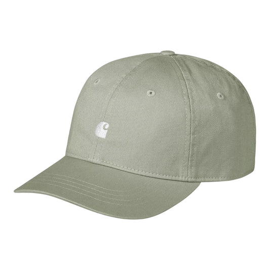Carhartt WIP Madison Logo Cap - Pale Olive / White