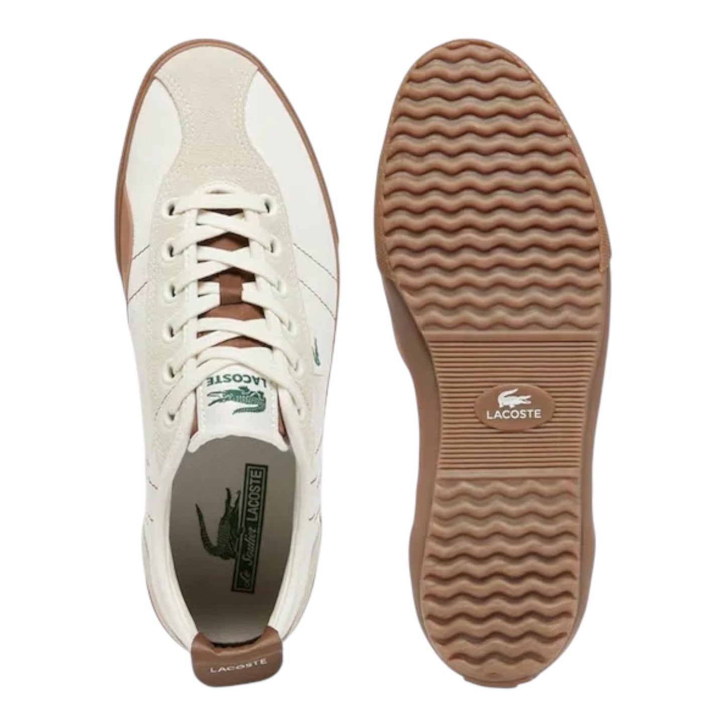 Lacoste Backslam - Off White/Dark Gum