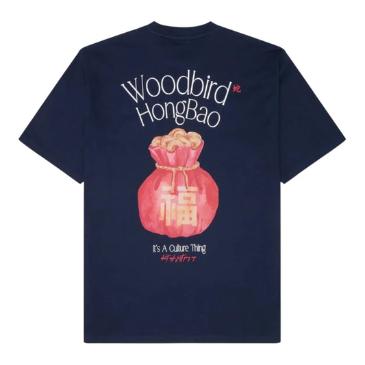 Woodbird WBBaine HongBao Tee - Navy Blazer