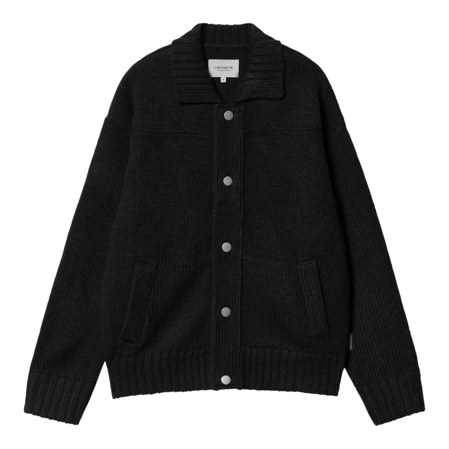 Carhartt WIP Santa Fe Cardigan - Black