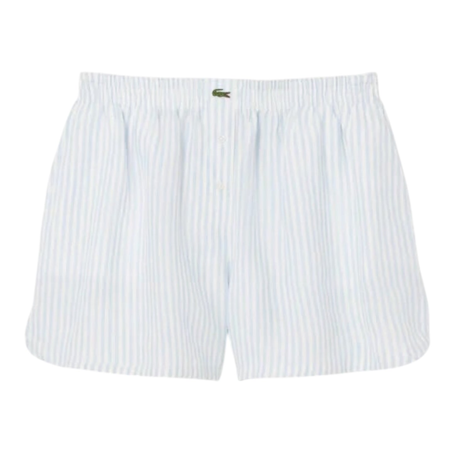 Lacoste Wide Striped Shorts - Blue/White