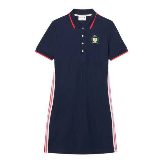 Lacoste French Slim Fit Polo Dress - Navy Blue
