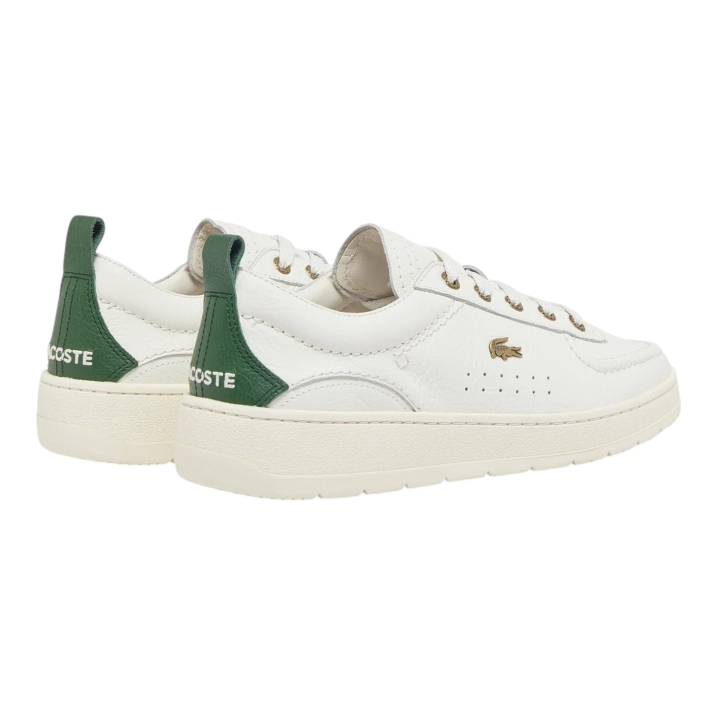 Lacoste Umpire - Off White/Dark Green