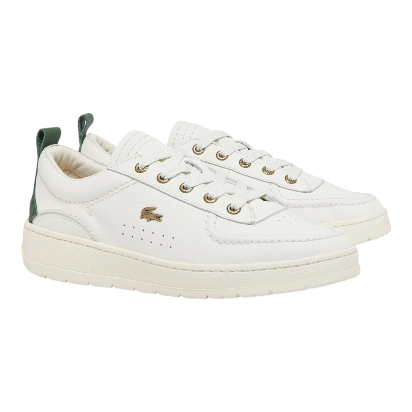 Lacoste Umpire - Off White/Dark Green
