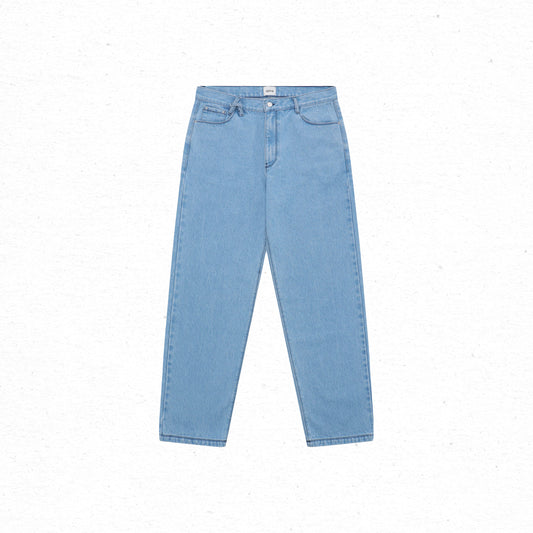 arte Poage Belt Detail Pants - Denim Bleach