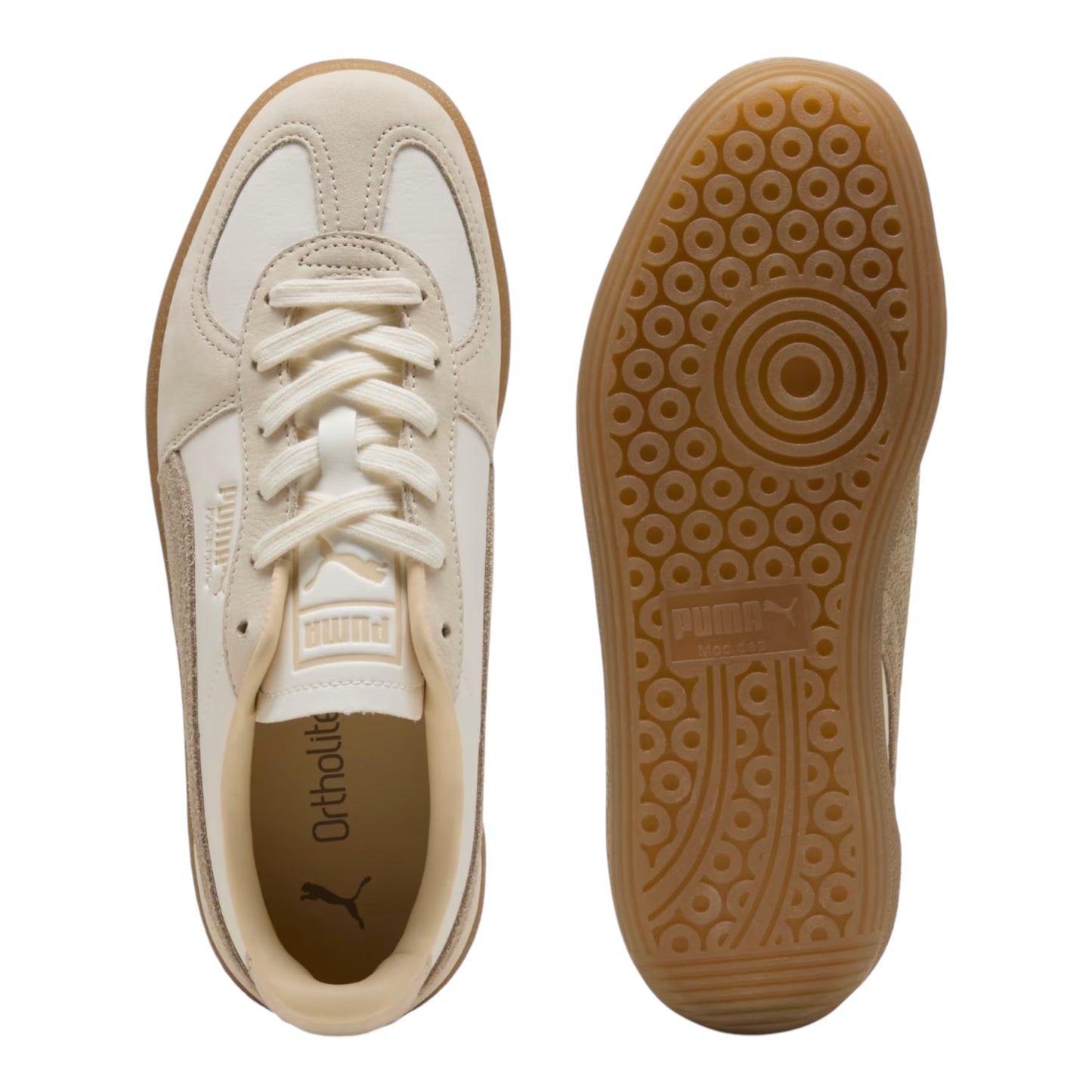 Puma Palermo Elevated Wns - warm white - chocolate Chip