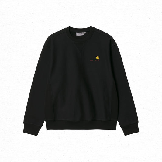 Carhartt WIP American Script Sweatshirt - Black