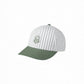 Carhartt WIP Linus Cap - Linus Stripe - Park/White