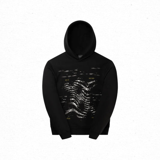 Daily Paper Rewind Hoodie - Black