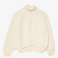 Lacoste Wool Pullover Seed Stitch Pattern - White