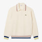 Lacoste Polo Sweater Combed Wool Relaxt Fit - Cream