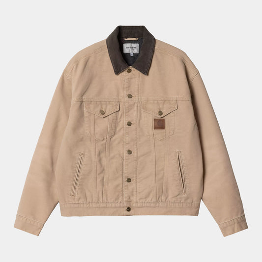 Carhartt WIP Dayton Trucker Jacket - Dusty H Brown/Tobacco