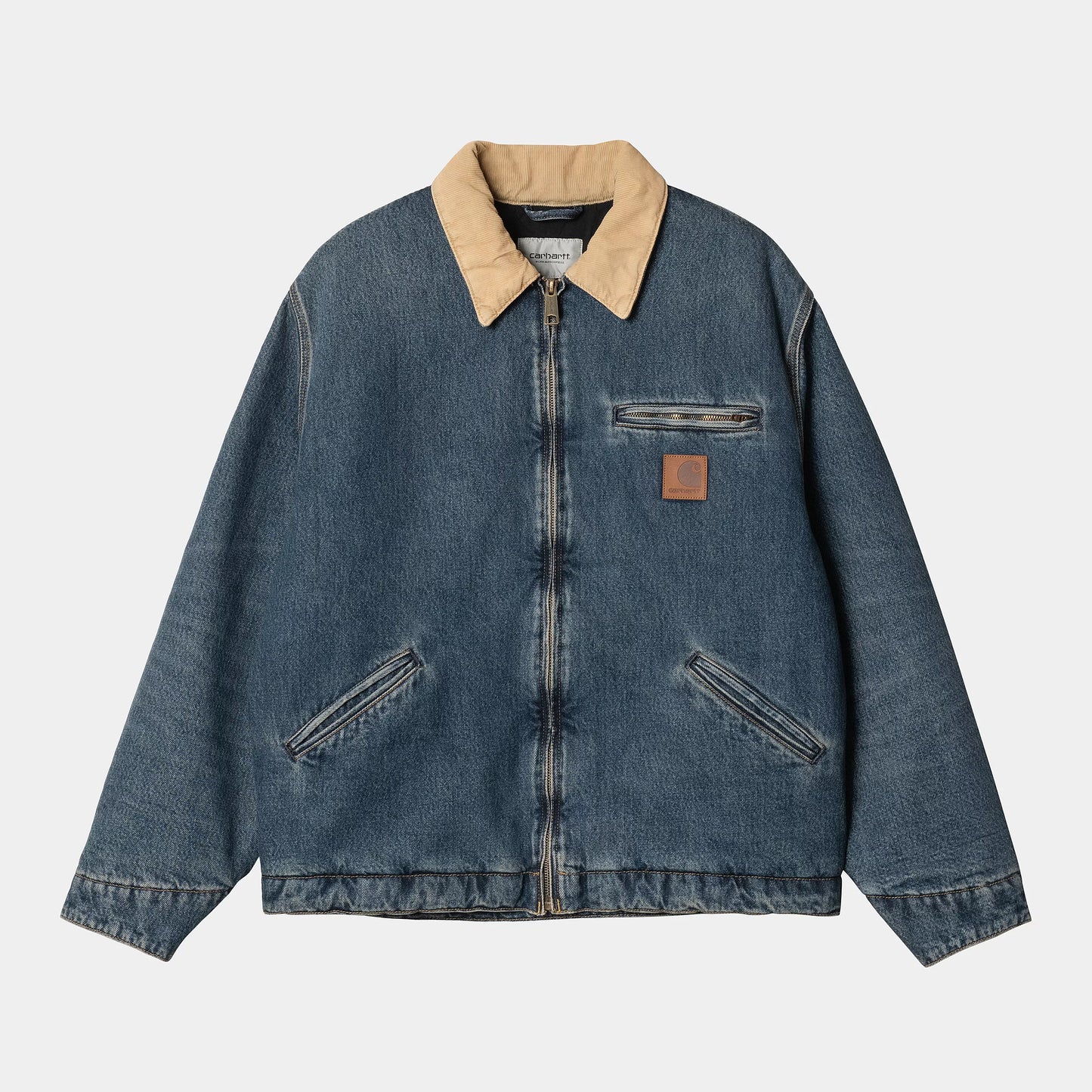 Carhartt WIP OG Detroit Jacket - Blue/Dusty H Brown