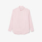 Lacoste Oversized Shirt - Pink/White