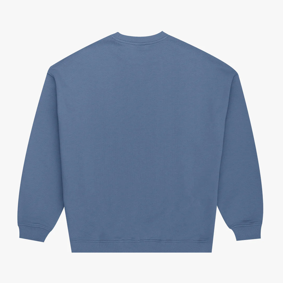 PARLEZ Vernon Oversized Crew -  China Blue