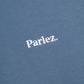 PARLEZ Vernon Oversized Crew -  China Blue