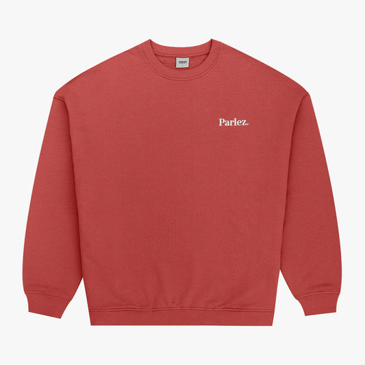 PARLEZ Vernon Oversized Crew - Dusty Coral