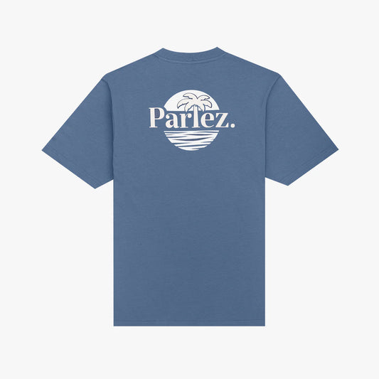 PARLEZ Boca T-Shirt -  China Blue