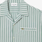 Lacoste Relaxed Fit Shirt Striped - Light Green/White