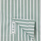 Lacoste Relaxed Fit Shirt Striped - Light Green/White