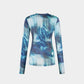 Daily Paper Fitted Braid Ls Tee - Blue