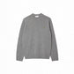 Lacoste 3D Cashmere Crew Neck Knit Sweater - Grey