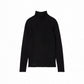 Lacoste High-neck 3D Ribbed Knit Sweater - Black