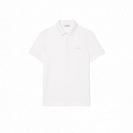 Lacoste Paris S/S Piqué Polo - White