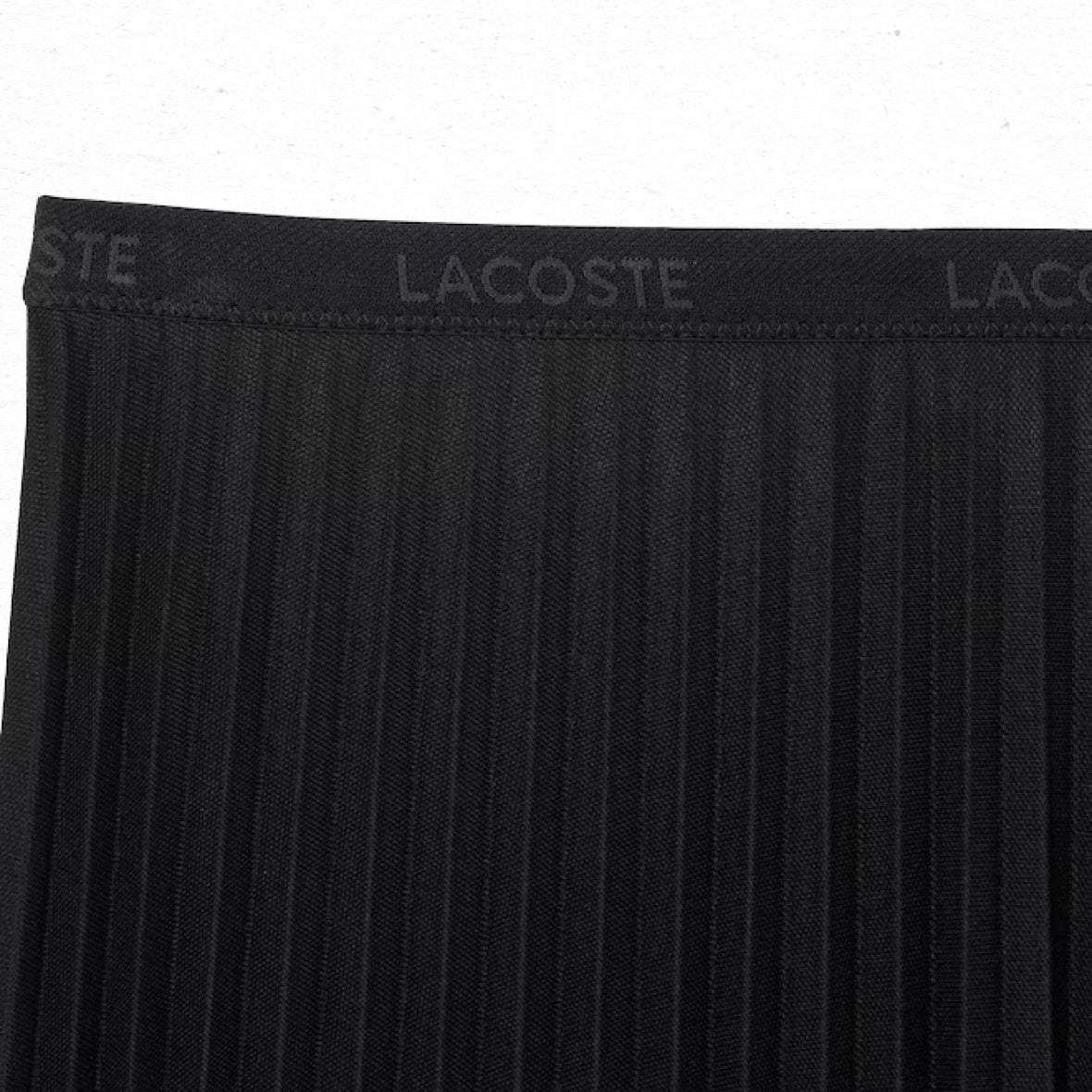 Lacoste Pleated Skirt - Black