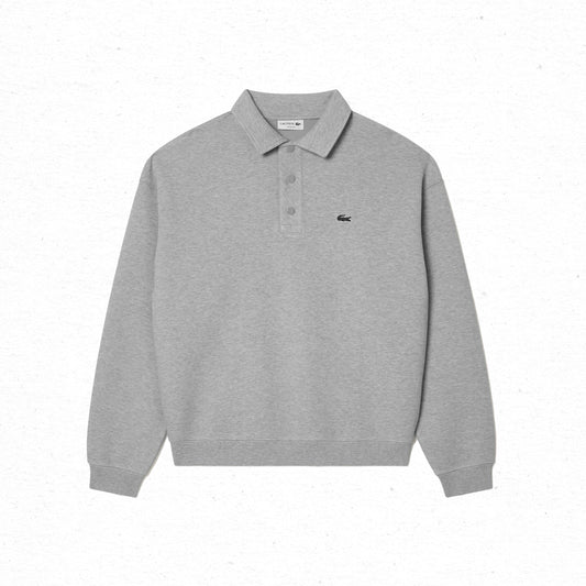 Lacoste Polo Sweatshirt - Grey