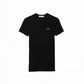 Lacoste Rib T-Shirt  - Black