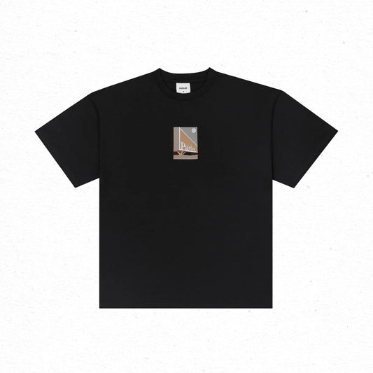 PARLEZ Colfax Oversized T-Shirt - Black