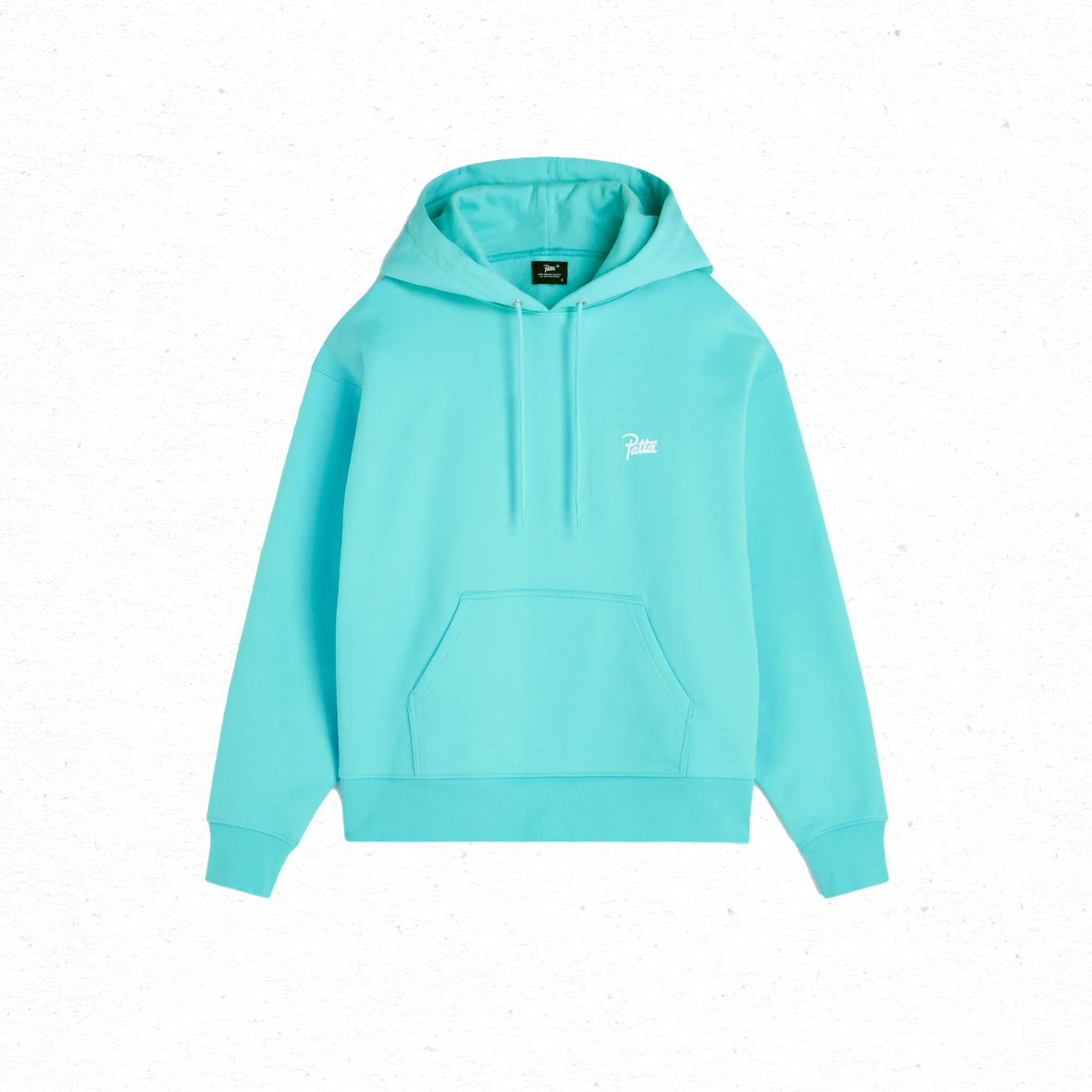 Patta Some Like It Hot Boxy Hooded Sweater - Turquoise