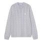 Carhartt WIP Carter Sweater - Blue Fog garment dyed
