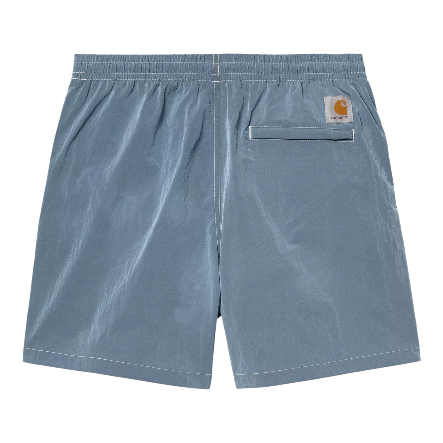 Carhartt WIP Canby Swim Trunks - Clay Blue / White