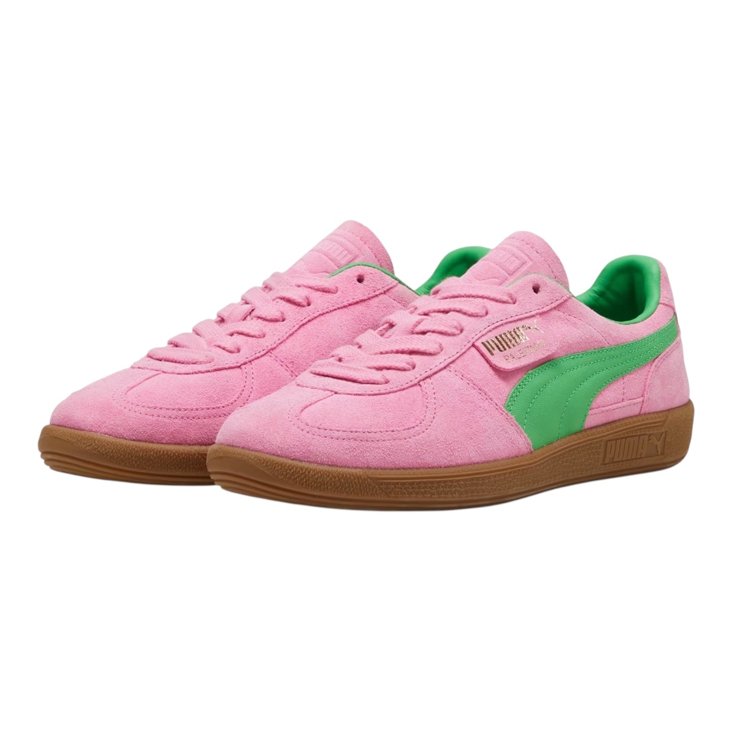 Puma Palermo Special - pink delight- Puma Green- Gum