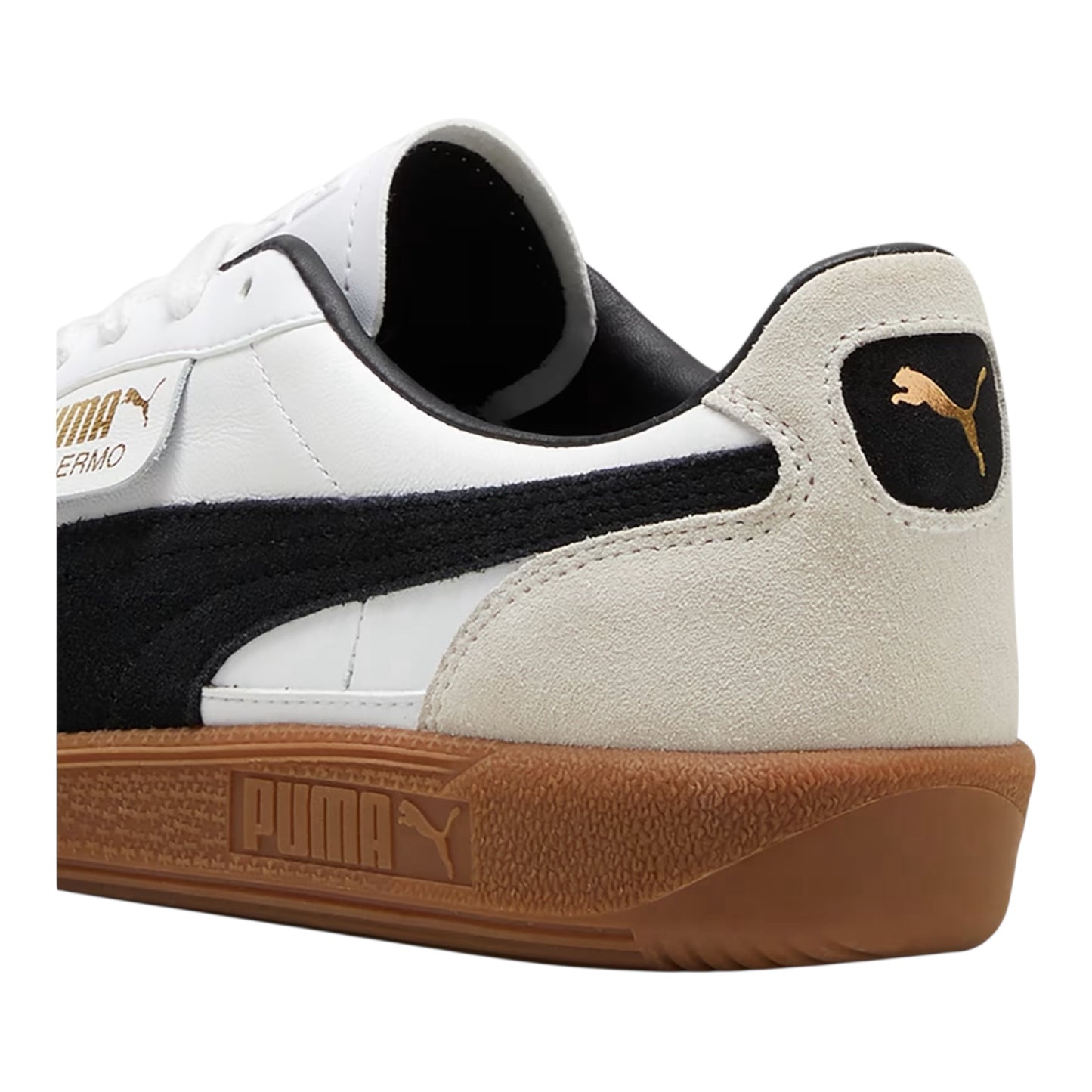 Puma Palermo LTH - Puma white- Vapor Gray - Gum