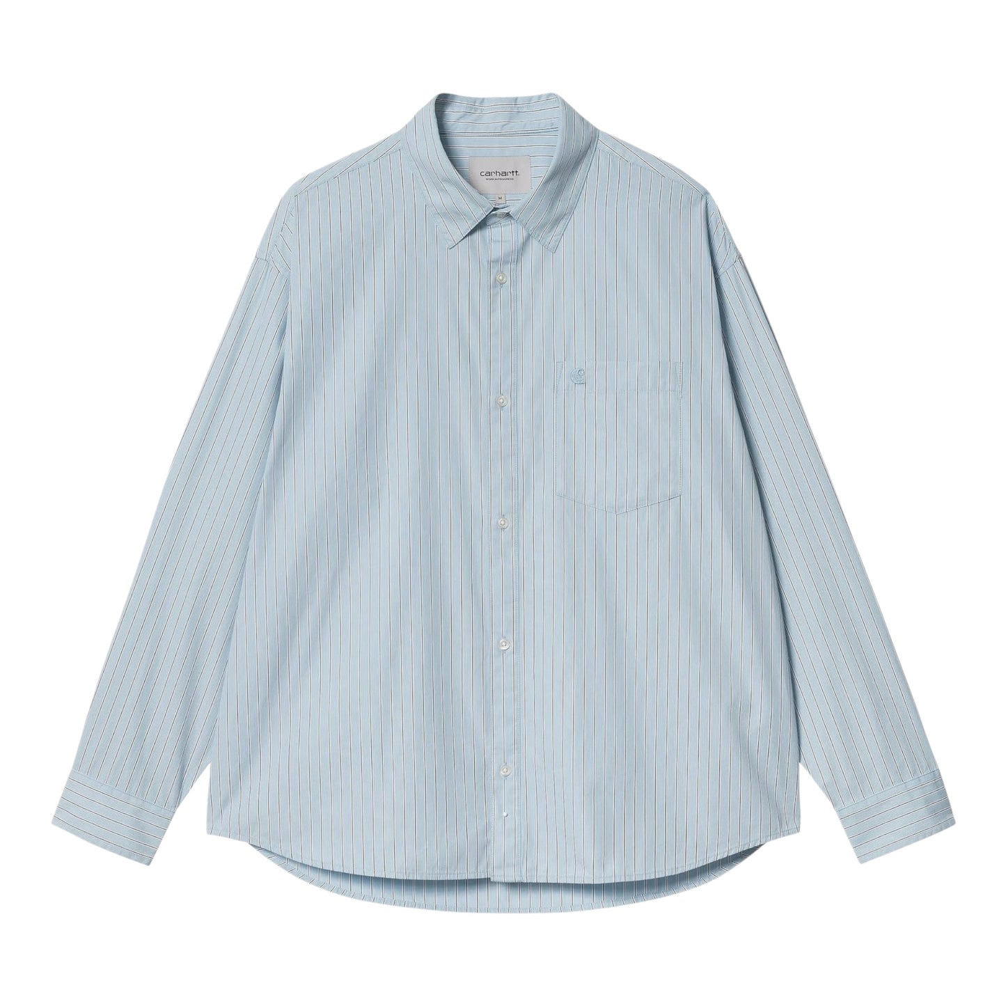 Carhartt WIP L/S Notus Shirt - Bova Stripe / Bluebird