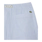Lacoste Relaxed Striped Shorts - Blue/White