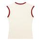 Daily Paper Contrast Fitted Tee - Beige