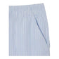 Lacoste Relaxed Striped Shorts - Blue/White