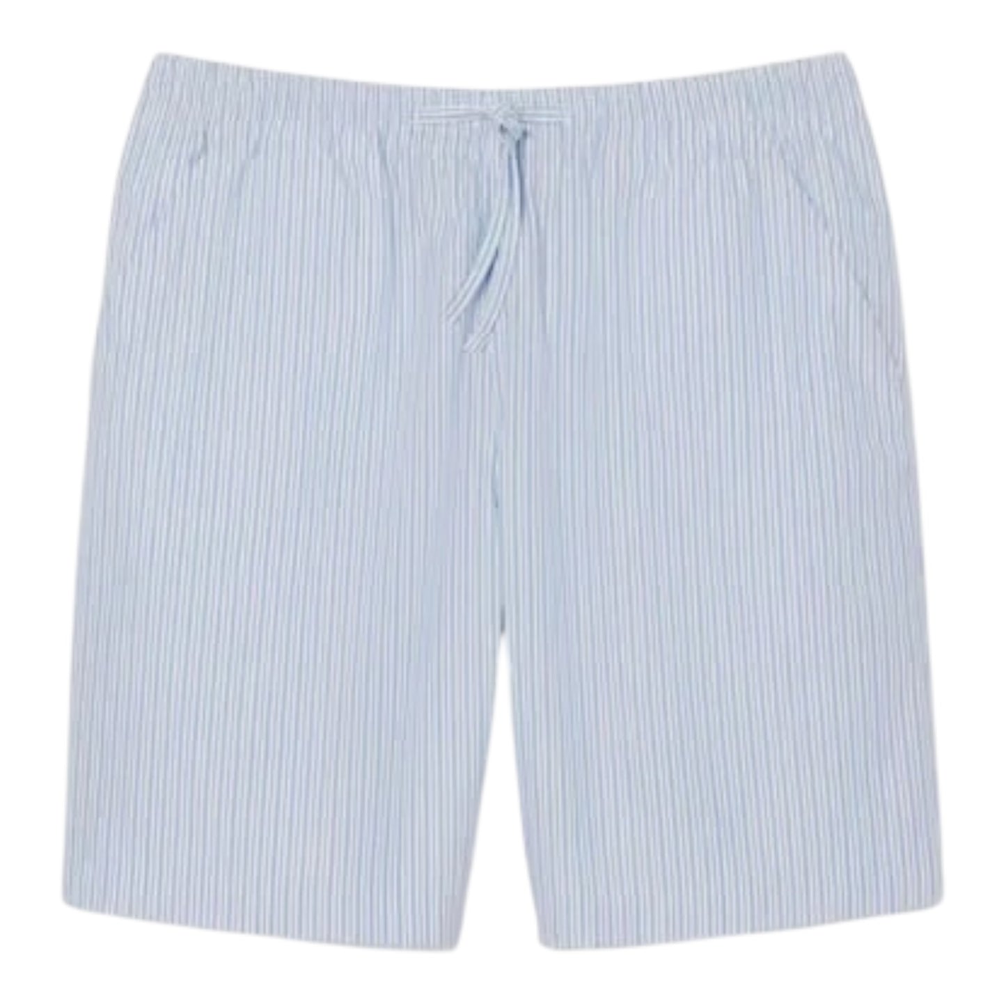Lacoste Relaxed Striped Shorts - Blue/White